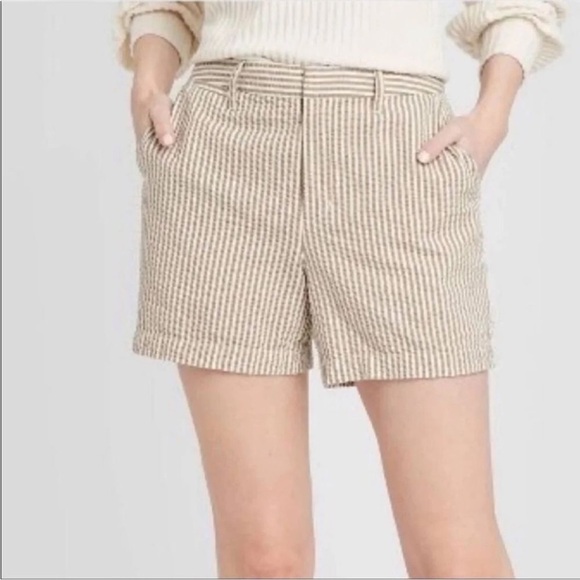 a new day Stripe Chino Shorts - Picture 2 of 3